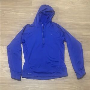 Nike Royal Blue Hooded Sweatshirt